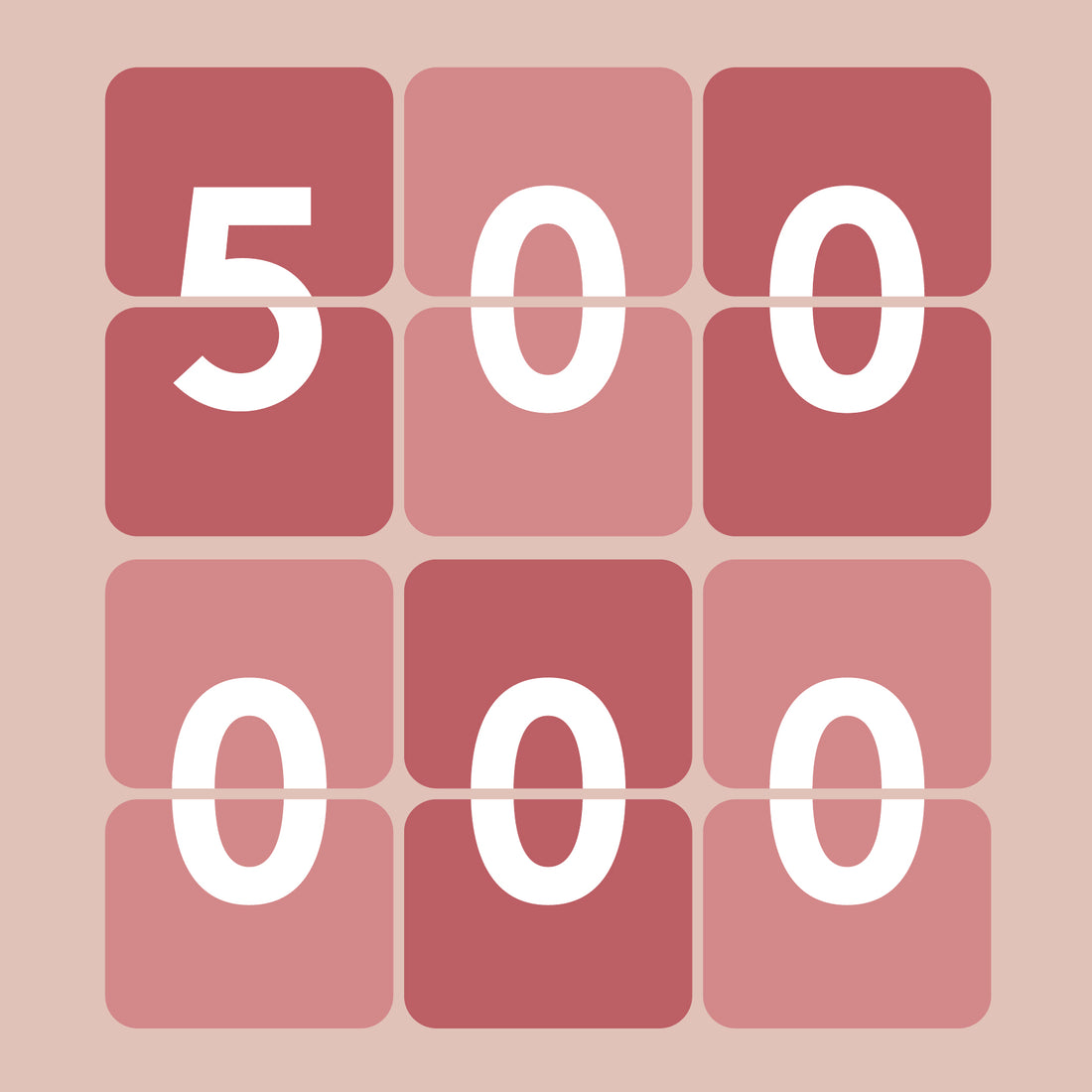 500.000 oksels veranderen de wereld!