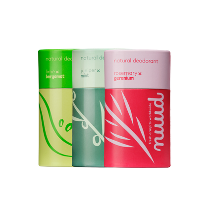 Limoen x Bergamot & Rozemarijn x Geranium & Jeneverbes x Munt